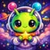 Colorful cartoon-style animal avatar with a friendly and expressive face.